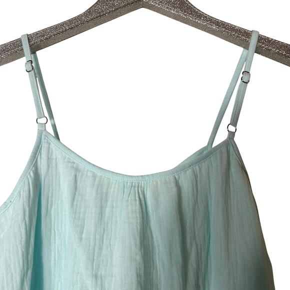 Citrine Della Dress Mint Green/Blue Gauze - Picture 8 of 8